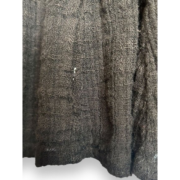 Free People FP One Black Petra Peasant Top - Picture 8 of 9
